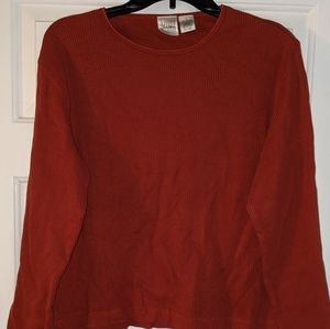 Jason Maxwell ribbed long sleeve pullover